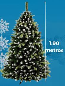 Árbol de Navidad de 1.90 Metros con 800 Ramas - Verde - Ver 3