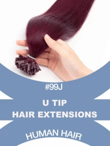 50片U型接发,100%真人Remy发,角蛋白融合,直发,自然柔顺,黑/棕/金渐变色可选,12/16/20英寸,30克/包,适合所有种族,百变发型,自然效果,渐变色发束,无需胶水,即戴即用,完美适用于假期、派对、上学、新娘造型等场合。 - 彩色 - 查看 33