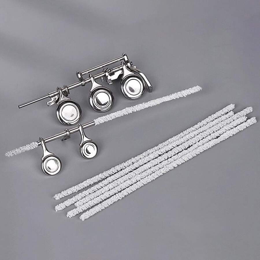 Saxophone Woodwind Key Cleaning Cotton Swabs, Flute Key Cleaning Brush, Clarinet Maintenance Tools And Supplies