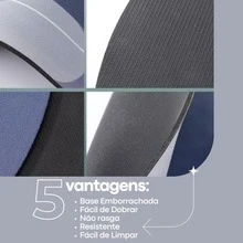 Non-Slip Bathroom Mat, Super Absorbent, Magic Mat, Quick Drying, Balcony, Entryway, Kitchen, Habitat - 布朗 10 - 查看 6