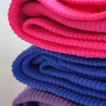 Kit 4/6/10 Calcinhas Canelada Importada Tanga Conforto Cintura Alta Pala Dupla - Multicolorido - Visão 2