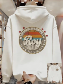 Sudaderas con capucha para hombres - Blanco - Ver 8