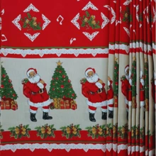 CHRISTMAS TABLECLOTH LINEN RUSTIC CHRISTMAS LINEN - CÂY NOEL - Xem 7