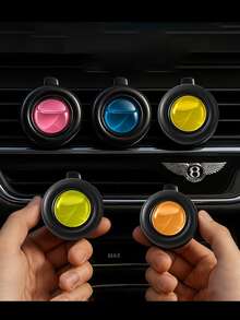 1pc New Car Fragrance Clip, Multi-Scent Ventilation Clip, 4ml Each, Long-Lasting Air Freshener, Odor Eliminating For Up To 30 Days - Multicolor - View 14