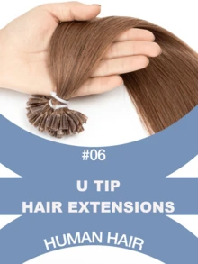 50片U型接发,100%真人Remy发,角蛋白融合,直发,自然柔顺,黑/棕/金渐变色可选,12/16/20英寸,30克/包,适合所有种族,百变发型,自然效果,渐变色发束,无需胶水,即戴即用,完美适用于假期、派对、上学、新娘造型等场合。 - 彩色 - 查看 17