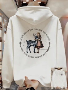 Men's Spring And Autumn Hoodie, Simple Design, Suitable For Work - White - View 8
