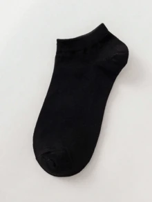 18 Pairs Unisex Socks, Sports Socks, White/Black/Gray Ankle Socks, No-Show Socks, Solid Color Simple & Fashion, Suitable For Daily Casual Wear 2pcs/6pcs/12pcs/18pcs/24pcs/30pcs/36pcs/40pcs - Multicolor - View 9