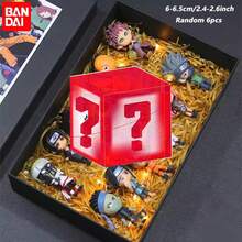 bandai 随机2/4/6个7-9厘米/2.8-3.5英寸人偶立牌 - 佐助、奇拉比、阿飞、我爱罗、卡卡西 | 情人节、国际妇女节、圣帕特里克节和复活节的完美礼物 - 生日礼物和节日礼物 - 收藏玩具 - 彩色 - 查看 11