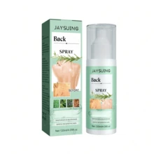 JAYSUING 120毫升背部及手臂祛痘修复喷雾，背部护理喷雾。舒缓背部肌肤，保湿补水，清洁身体，令肌肤光滑。温和去除角质，滋润并保护肌肤，同时调节油脂分泌。 - 彩色 - 查看 6