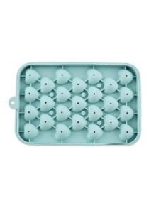 1 pezzo Vassoio per cubetti di ghiaccio in silicone da 25 celle, stampo per cubetti di ghiaccio a forma di cuore, stampo per palline di ghiaccio piccole, stampo per cubetti di ghiaccio per whisky, stampo per cubetti di ghiaccio alla frutta con coperchio, stampo per sapone fatto a mano a forma di uva, stampo per cubetti di ghiaccio per uso domestico, adatto per uso familiare estivo, stampo per cubetti di ghiaccio per frigorifero, congelamento, feste, viaggi, matrimoni, compleanni, cucina, conservazione, all'aperto, forniture per il Ringraziamento, stampo per cubetti di ghiaccio, macchina per il ghiaccio, accessorio da cucina - Multicolore - Visualizzare 15