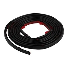 1 pieza Tira de sellado en forma de D de 6m/236,22 pulgadas, cortable a medida, para prevención de polvo, fácil instalación - Multicolor - Ver 13