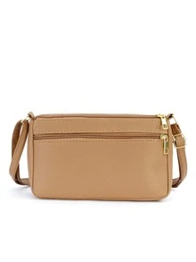 Elegant Crossbody Bag: Compact, Spacious, And Stylish - Rose - View 4