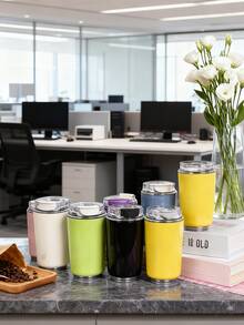 Stainless Steel Vacuum Insulated Travel Mug, Featuring Luxurious Design Language, Efficient Insulation System, Compact Yet Sophisticated, Turning Daily Hydration Into A Flowing Ritual