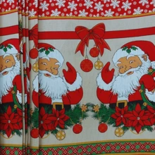 CHRISTMAS TABLECLOTH LINEN RUSTIC CHRISTMAS LINEN - 諾埃爾花香 - 查看 11