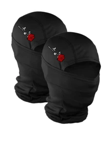 1 pièce/set Masque facial, tour de cou, cagoule unisexe pour le cyclisme, convient pour le cyclisme, la randonnée, les voyages, toutes les saisons