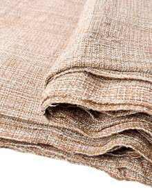 Set Of 2 Throws For Sofa Or Bed, 100% Cotton, Size 210x120, Decorative And Protective Cover For A New And Elegant Home - 混合焦糖 - 查看 2