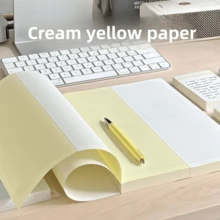 Ins Double-Sided Color Blocked Note Book Loose Leaf Inner Page Student ...