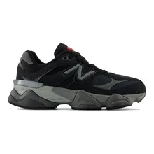 New Balance NB 9060 Low Top Kids' Running Shoes Red Violet Unisex GC9060EP | Cushioned Performance, Lightweight Comfort - 深灰色 - 查看 6