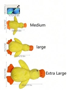 颜色随机耐用吱吱叫的大象毛绒狗玩具 - 耐咬，适合所有品种的牙齿清洁设计，适合中小型犬的节日礼物，声音玩具是让它们忙碌的最佳生日礼物 - 藍色 - 查看 16