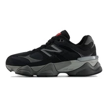 New Balance NB 9060 Low Top Kids' Running Shoes Red Violet Unisex GC9060EP | Cushioned Performance, Lightweight Comfort - 深灰色 - 查看 2