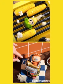 Bộ sưu tập búp bê mini Labubu POP MART THE MONSTERS Crazy Supermarket Series - 12 mô hình thường + 1 mô hình ẩn (bao bì hình lập phương 7.5cm³), đồ chơi sưu tầm chủ đề siêu thị dễ thương, bao gồm sữa, mì cốc, cơm nắm, bánh mì sandwich, v.v. Các mô hình nhân vật thực phẩm đáng yêu, có thể trưng bày trên kệ/bàn làm việc, lý tưởng cho sinh nhật, ngày lễ, kỷ niệm, Giáng sinh, Ngày Valentine, quà tặng bất ngờ cho bạn bè, quà tặng tiệc tùng và người hâm mộ anime. - Nhiều màu - Xem 8