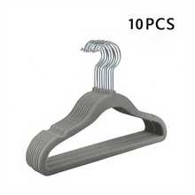 20pcs Baby Clothes Hangers, Velvet Children's Hangers - Non-Slip Hangers For Infant, Toddler Clothing, Lightweight And Durable Baby Clothes Hangers - Multicolor - View 8