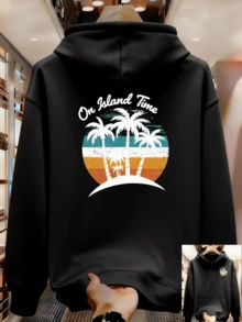 Sweatshirt Suitable For Men In Autumn And Winter - 黑色 - 查看 8