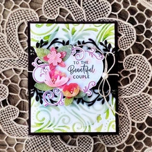 Christmas Snowflake & Flower Frame Metal Cutting Dies - Silver, DIY Scrapbooking & Card Making Template, Craft Cutting Dies For Paper Art Projects - Silver - View 9