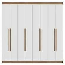 Ropero Closet Madesa Venus 8 Puertas 216cm Marrón/Blanco 1 - Multicolor - Ver 8