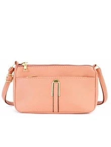 Elegant Crossbody Bag: Compact, Spacious, And Stylish - White - View 9