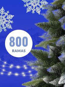 Árbol de Navidad de 1.90 Metros con 800 Ramas - Verde - Ver 2