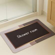 Non-Slip Bathroom Mat, Super Absorbent, Magic Mat, Quick Drying, Balcony, Entryway, Kitchen, Habitat - Tắm 14 - Xem 8