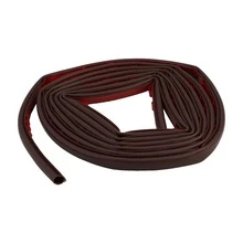 1 pieza Tira de sellado en forma de D de 6m/236,22 pulgadas, cortable a medida, para prevención de polvo, fácil instalación - Multicolor - Ver 15