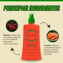 2 Super Hair Tonic For Growth, Anti-Hair Loss And Strengthening Sidarta Cosmetics - 紅色 - 查看 6