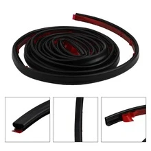 1 pieza Tira de sellado en forma de D de 6m/236,22 pulgadas, cortable a medida, para prevención de polvo, fácil instalación - Multicolor - Ver 11