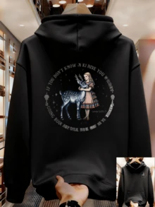 Men's Spring And Autumn Hoodie, Simple Design, Suitable For Work - Black - View 8