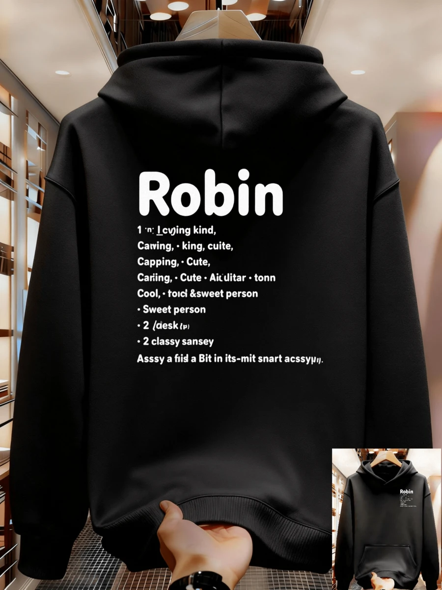 Moda de Otoño para Hombres - Negro - Ver 1