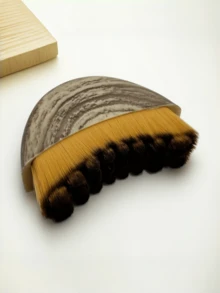 Facial Massage Lymph Brush, Upgraded Handle With Case Makeup Brush, Ergonomic Design To Fit Facial Contours, For Facial And Jawline Massage, Soft Bristles Won't Irritate Skin, Suitable For All Skin Types, Best Gift For Women - Multicolor - View 12