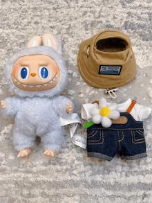 THE MONSTERS Labubu Spring Home Wild Series Plush Keychain, Labubu Fan Pendant Collectible Figure, Home Display Cabinet Decoration Ornament, Backpack Charm Accessory, Birthday, Christmas Gift - Multicolor - View 6