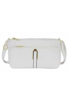 Elegant Crossbody Bag: Compact, Spacious, And Stylish - Navy Blue - View 10