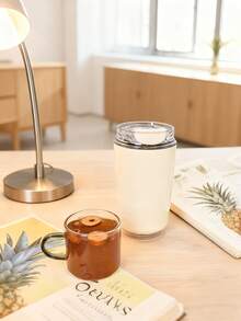 Stainless Steel Vacuum Insulated Travel Mug, Featuring Luxurious Design Language, Efficient Insulation System, Compact Yet Sophisticated, Turning Daily Hydration Into A Flowing Ritual