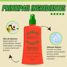 2 Super Hair Tonic For Growth, Anti-Hair Loss And Strengthening Sidarta Cosmetics - 紅色 - 查看 5