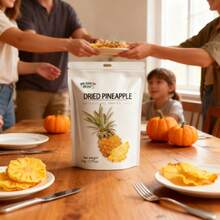 BE&CHEERY 3 Packs* 1.76 0z Dried Pineapple Snacks Dried PineappleChips Sweet Snacks - 3 Pcs - View 4