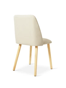 Goeurvant Modern Ergonomic Dining Chair With Curved Backrest - Set Of 2 / Set Of 4 / Set Of 6 - Apricot - View 7