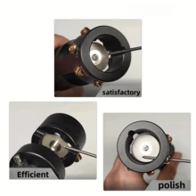 Electrode Sharpener Multiple Angles TIG Welding Electrode Grinder Rotary Tool With Connecting Rods Cutoff Slot For Welding Aids - Black - View 5