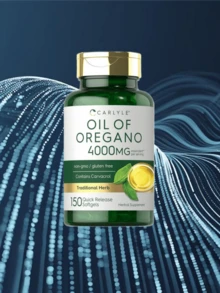 Taurine Oil 4000mg Supplement |   Non GMO Gluten Free Formula, Each Serving Is Equivalent To 4000mg Of Taurine Oil - Containing Naturally Occurring Carvacrol -Mediterranean And Wild Collection - - - 查看 1