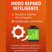 Carregador Bateria Bivolt Portatil 12v Moto Carro 15ah-100ah - Vermelho - Visão 5