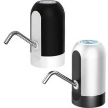 USB Rechargeable Electric Water Pump Dispenser, Fits 5 Gallon Water Jug, Easy Installation And One-Touch Operation, Suitable For Kitchen, Restaurant, Camping And More