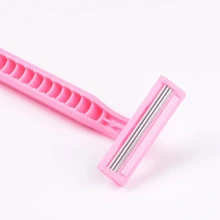 Afeitadora, afeitadora femenina, afeitadora femenina manual, con lubricación de aloe vera, adecuada para peluquerías, salones de belleza y uso en viajes.