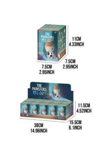 Labubu Monster Series 1 AM Blind Box, Cute Labubu Figurine Ornament Blind Box, Suitable For Collection And Home Decor, Birthday, Christmas, Halloween Decoration Gift - Multicolor - View 5